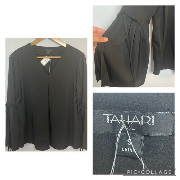 Tahari ASL Lina Blouse Size S New - Picture 1 of 9